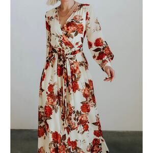 NWT Baltic Born The Lydia Fall Floral Maxi Dress